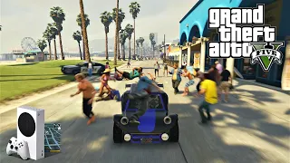 GTA V Gameplay - XBOX SERIES S (1440p) (FREE ROAM) 🎮