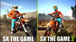 Supercross The game 2 | Gameplay Comparison 2019 | PS4 / XBOX ONE / PC