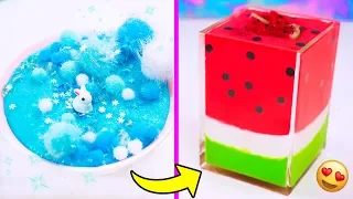 EXTREME SLIME MAKEOVERS! Fixing My BORING Old Store Bought Slimes!