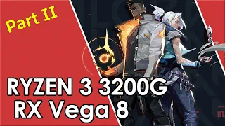 Ryzen 3 3200G with Vega 8 + 2x 8GB RAM // Test in 11 Games