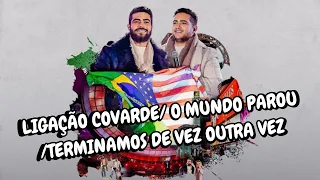 Henrique e Juliano - LIGAÇÃO COVARDE / O MUNDO PAROU / TERMINAMOS DE VEZ OUTRA VEZ (Ao Vivo)