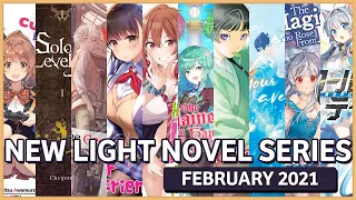 New Light Novels Releasing in February 2021 #LightNovel