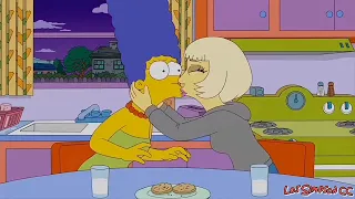 Lady Gaga Besa A Marge | Los Simpson