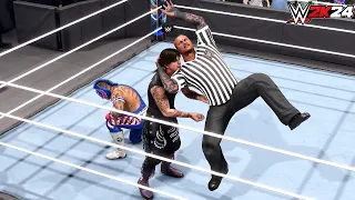 WWE 2k24 - Rey Mysterio vs Dirty Dom Mysterio: Special Guest Referee Randy Orton|SummerSlam