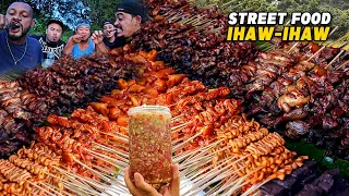 Street Food Ihaw-Ihaw! Isaw, Tumbong, Betamax, Pork BBQ, Bulaklak, Leeg!