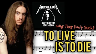 To Live Is To Die Metallica Analysis: The Cliff Burton Tribute