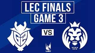 G2 vs MDK Highlights Game 3 | LEC Winter 2024 FINALS | G2 Esports vs MAD Lions KOI