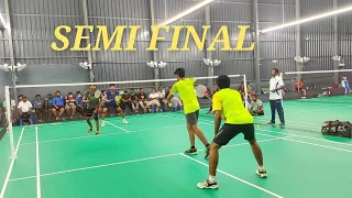 NAVEEN VINOTH vs KIRAN KARAN SemiFinal Men Doubles Smashers Badminton Academy Chennai 2020
