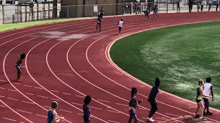 2 Feet Ahead Invitational boys 8 and under 4x100m Relay