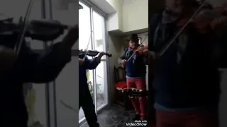 La vieja en violin