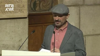 Discurs de Carles Capdevila en recollir el Premi de Nacional de Comunicació