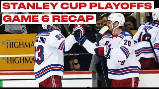 New York Rangers: 2022 Stanley Cup Playoffs | Round 1 Games 6 Recap