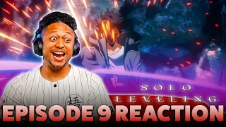 Jinwoo Exceeds a B-Rank! Goku Bounce! Solo Leveling Episode 9 Reaction