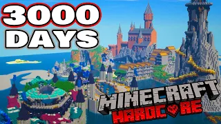 I survived 3000 Days in Hardcore Minecraft - The Movie