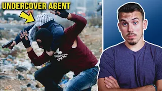 WATCH: Undercover Police Officers Arrest PALESTINIAN Rock Throwers