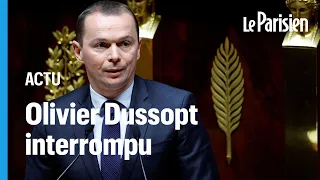 Réforme des retraites : colère de la gauche dans l'Hémicycle, la séance suspendue