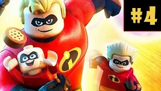 LEGO The Incredibles - Walkthrough - Part 4 - Elastigirl on the Case (PC HD) [1080p60FPS]