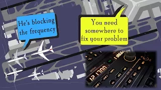 China Eastern CAUSES A MESS AT HONG KONG blocking the frequency!