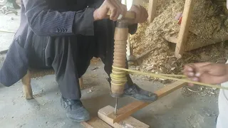 Manual hand drill machine