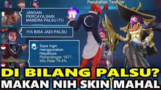 KESAL BANGAT ! WINRATE 79% AJA DI BILANG PALSU ! TERPAKSA PAMER SKIN MAHAL KE 1 TIM ! MOBILE LEGENDS