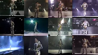 Michael Jackson Scream 12 Live Versions Synced Together