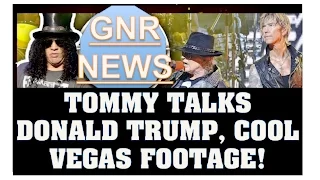 Guns N' Roses News  Tommy Stinson Talks Trump, Cool Vegas Footage & More GNR AIrplane Photos