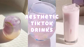 Cute Aesthetic Tiktok Inspired Drinks (ASMR)