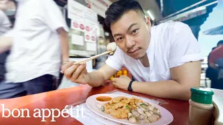 This Bangkok Street Omelet is Michelin-Rated | Street Food Tour With Lucas Sin | Bon Appétit