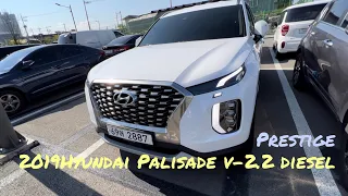 2019Hyndai Palisade-2.2d-4wd..Prestige.Предложение для рынка России