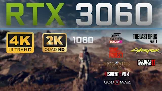 RTX 3060 - Test in Games | 1080p | 1440p | 4K |