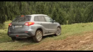 New Vitara on muddy roads