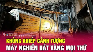 Vụ 7 người tử vong ở Yên Bái: Khủng khiếp cảnh tượng máy nghiền hất văng mọi thứ | Nghệ An TV