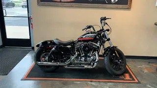 2018 Harley-Davidson Sportster Forty-Eight Special in Vivid Black-XL1200XS