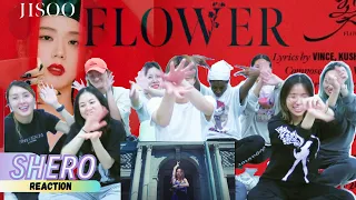 [KPOP REACTION] BLACKPINK JISOO “FLOWER” MV REACTION!! HER FIRST SOLO!🌹| SHERO