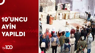 Sümela Manastırı'nda Meryem Ana'yı Anma Ayini Yapıldı | TV100 Haber