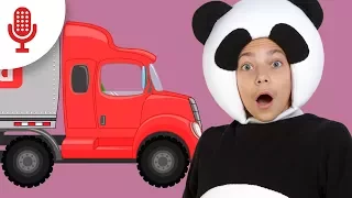 ГРУЗОВИК - Караоке - Три медведя - Поем с Тишкой Детская песенка про машинки Funny Kids Song Cars