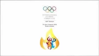 INTRO of the 128th IOC Session in Kuala Lumpur
