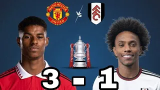 Manchester United vs Fulham: 3-1 all goals and extended  Highlight hd