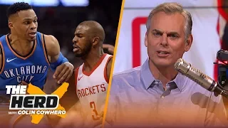 Colin Cowherd reacts to Westbrook-CP3 trade, says neither team 'won' the trade | NBA | THE HERD