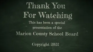 Marion County School Board NEOLA Work Session, January 27th, 2022