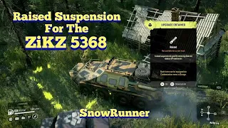 Raised Suspension Upgrade Location (for ZiKZ 5368) | SnowRunner