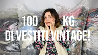 Ho comprato 100 CHILI di vestiti VINTAGE! Gonne tirolesi, cardigan austriaci e tanto altro..