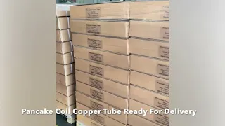 Pancake Coil Copper Tube Ready For Delivery