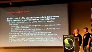 SCADA and PLC Vulnerabilities