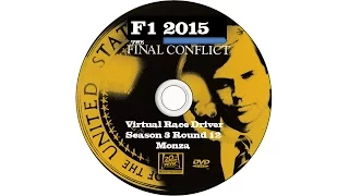 F1 2015 Virtual Race Driver Season 3 Round 12 Monza