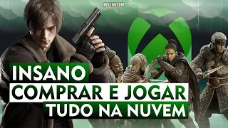 URGENTE! Jogos COMPRADOS na NUVEM do XBOX! Parece que TÁ CHEGANDO A HORA!