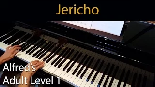 Jericho (Elementary Piano Solo) Alfred's Adult Level 1