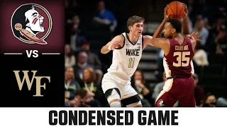 Florida State vs. Wake Forest Condensed Game | 2022-23 ACC Men’s Basketball