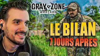 Mon BILAN après 7 JOURS de test - Gray Zone Warfare Fr