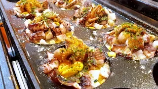 Amazing King Takokayki, Giant Takoyaki, たこ焼き, octopus bread, Korean street food